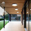 Waterproof LED Wall Lamp Rounded Ceiling Light Outdoor Hotel Villa Garden Porch Light