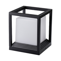 Outdoor Villa Courtyard Gate Column Light E27 Waterproof Aluminium Garden Landscape Lamps Pillar Light