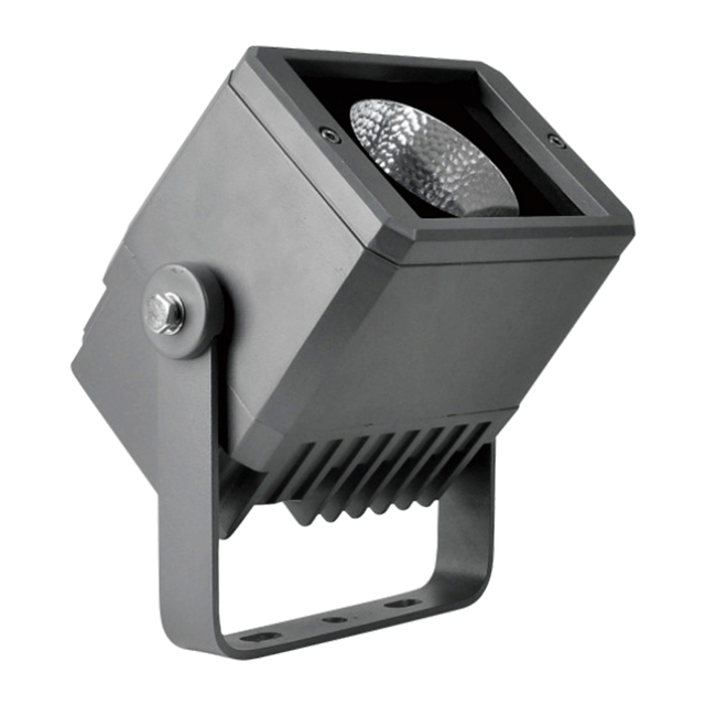 Garden Outdoor Spotlights Waterproof Landscape Lighting Aluminum Square Led Flood Light