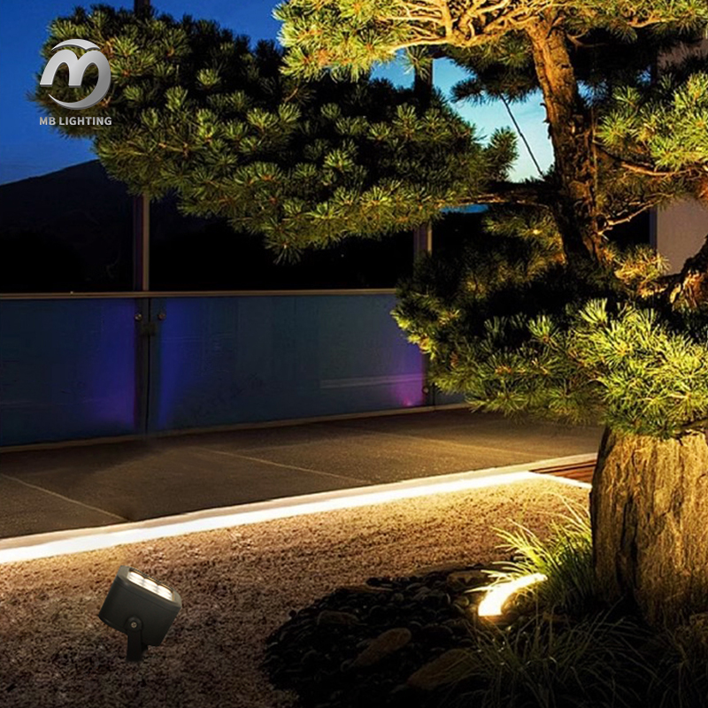 Outdoor LED Spot Light Modern Landscape Lights IP65 Waterproof Flood Lights