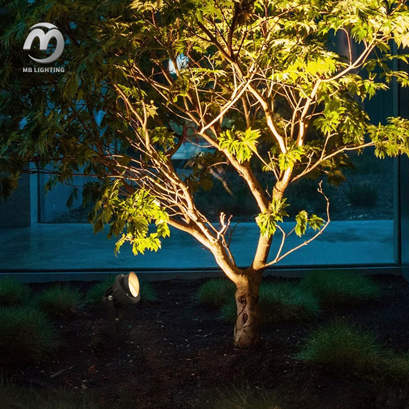 Aluminum LED Spike Light IP65 Waterproof Lawn Lamp Outdoor Garden Spot Lights