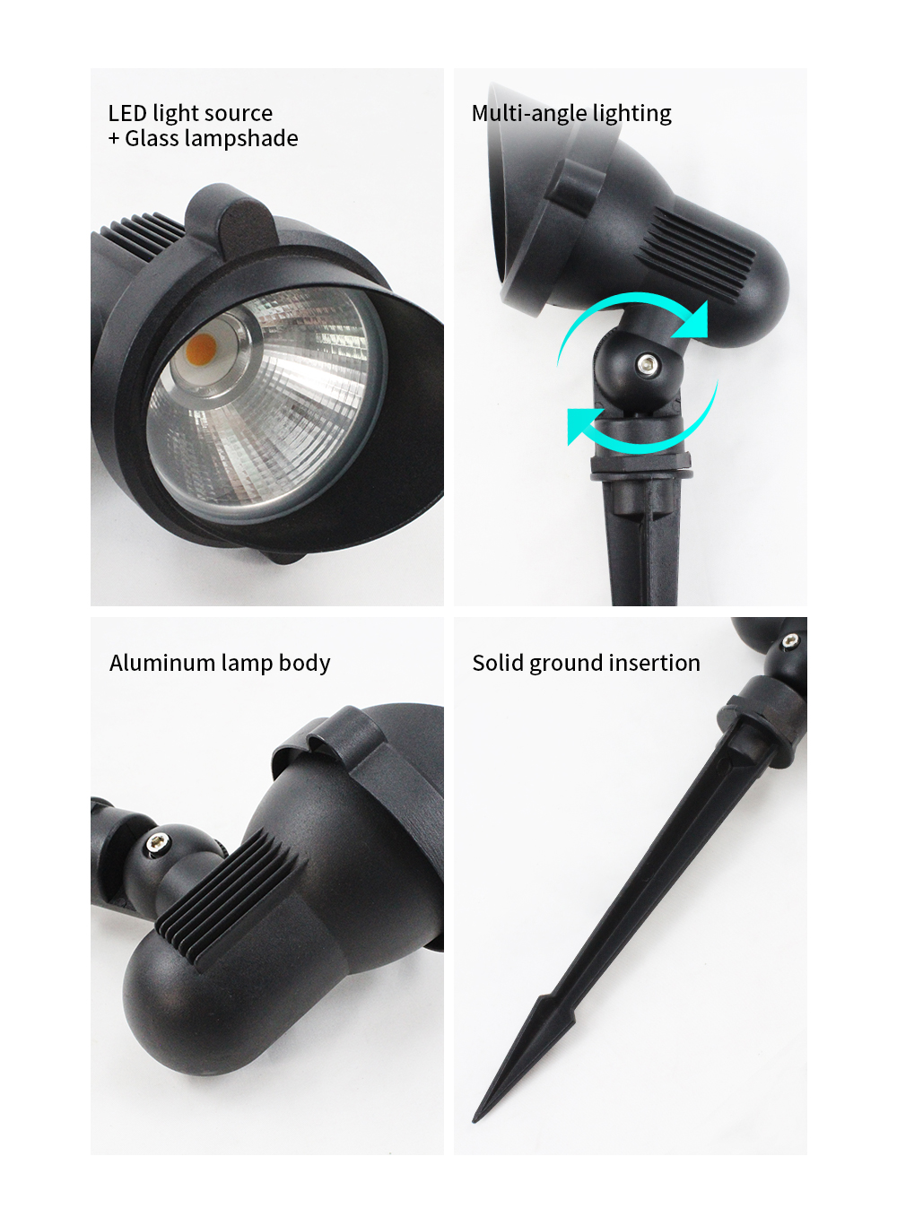 Led Courtyard Lamp