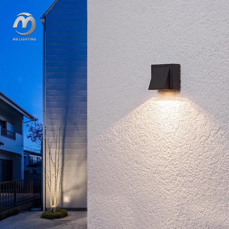 Outdoor Lighting Decorative LED Wall Light 5W Waterproof Aluminum Night Lamp