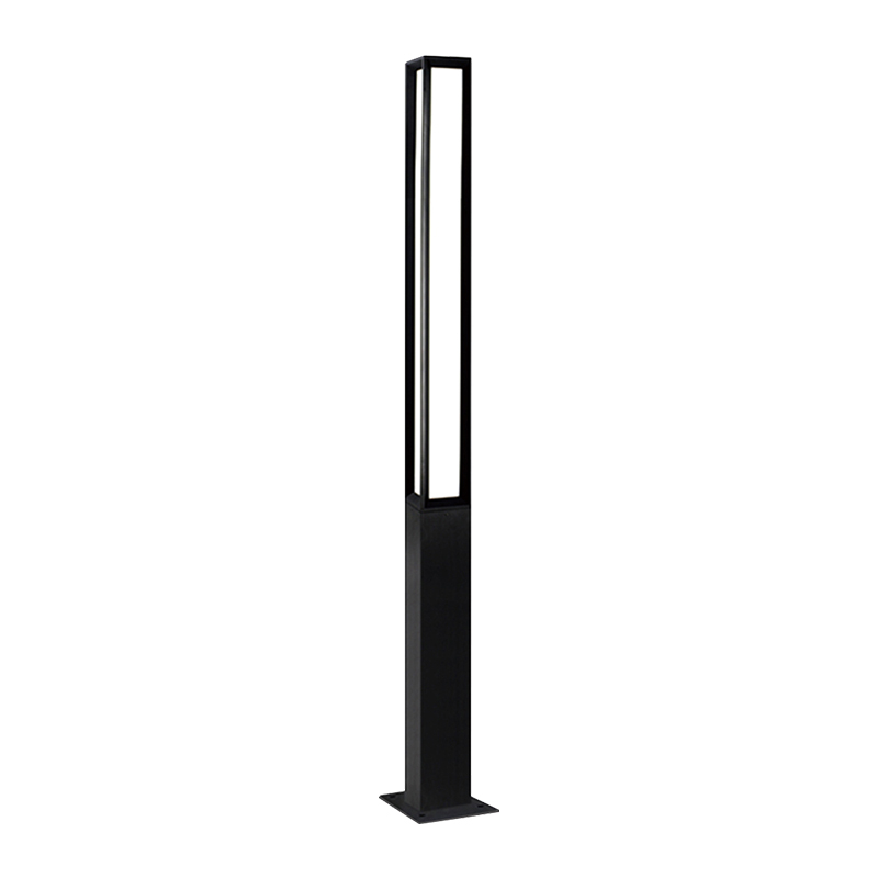 Outdoor Aluminum Yard Bollard Lighting High Pole Garden Lights 40W Led Landscape Lights