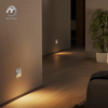 Modern Outdoor Square Recessed Foot Lamp Led Deck Stair Wall Light Aluminium Step Lights