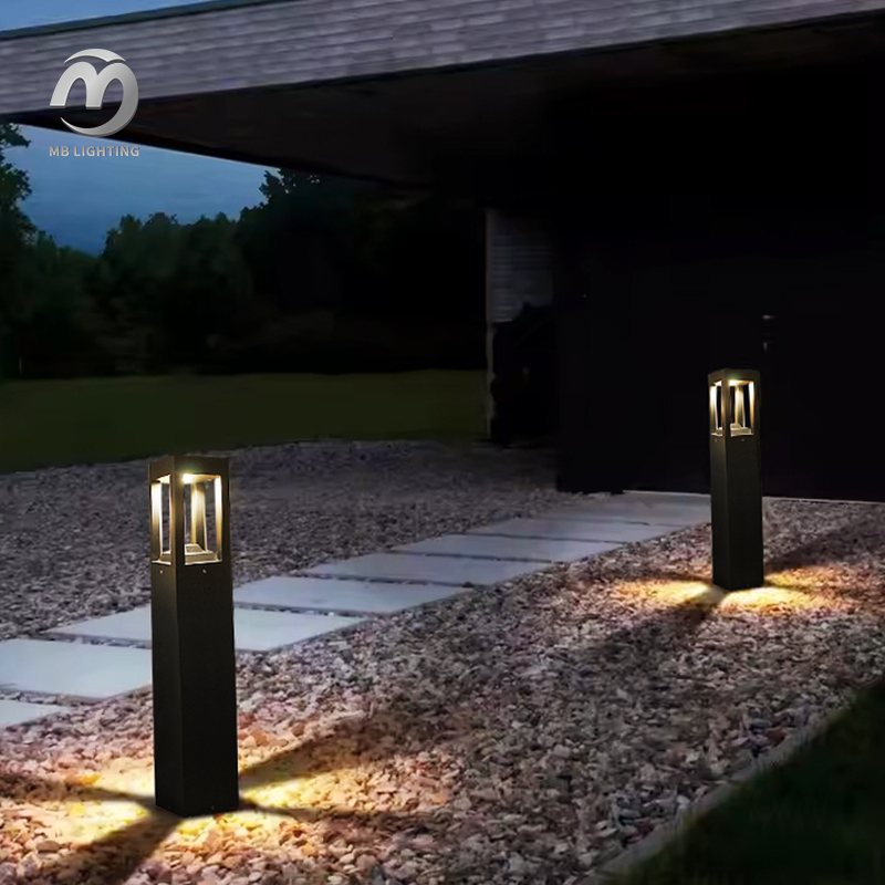 Waterproof 10W Bollard Light Garden Landscape Light Outdoor Aluminum Led Lawn Lamp