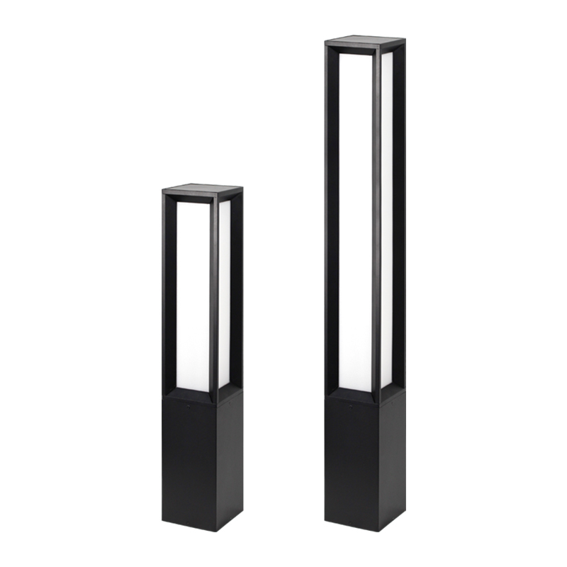Outdoor Aluminum Lawn Lights Waterproof Garden Lights Villa Courtyard Led Bollard Light