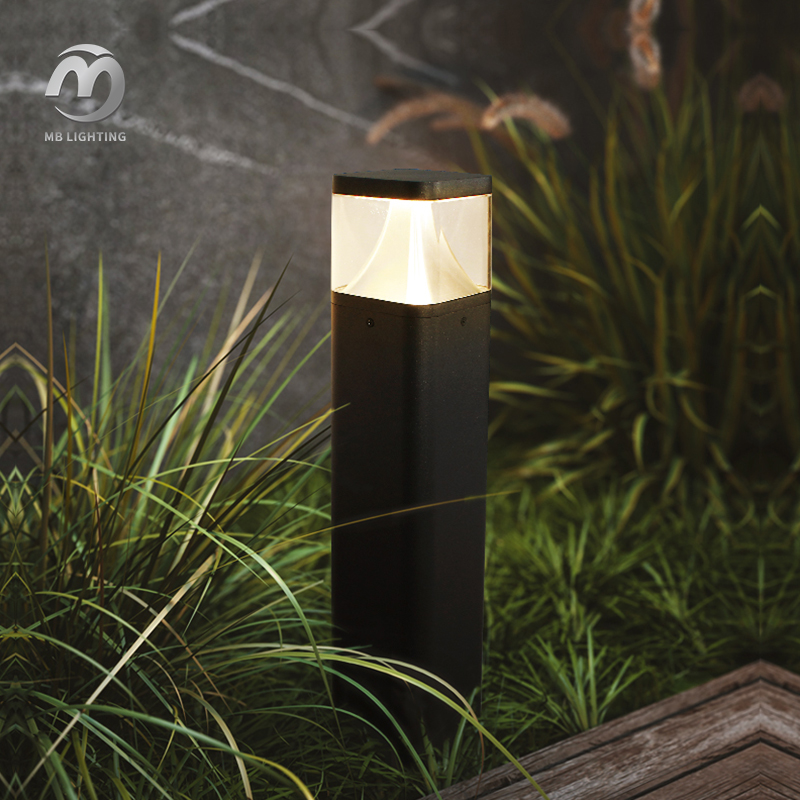 Outdoor Waterproof Lawn Light Villa Garden Courtyard Pillar Lamp 10W LED Bollard Light