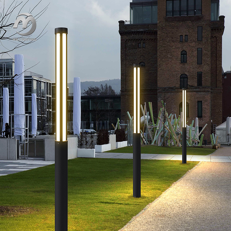 Outdoor Lighting 40W LED Bollard Lights Landscape Park Light Waterproof Garden Lights