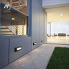 Modern Rectangle Wall Lamp Led Foot Light Outdoor Waterproof Corridor Step Stair Light