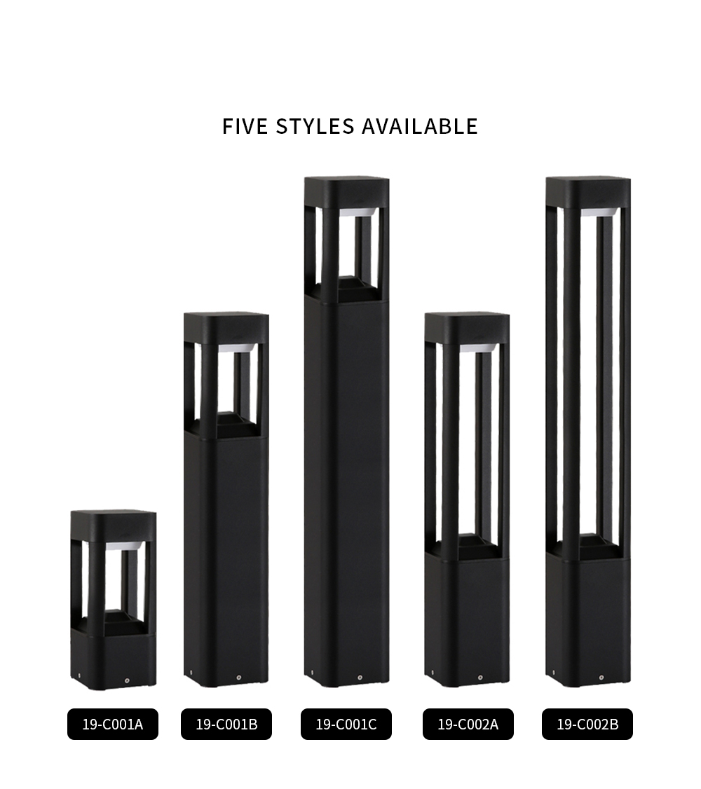 LED Lawn Bollard Light