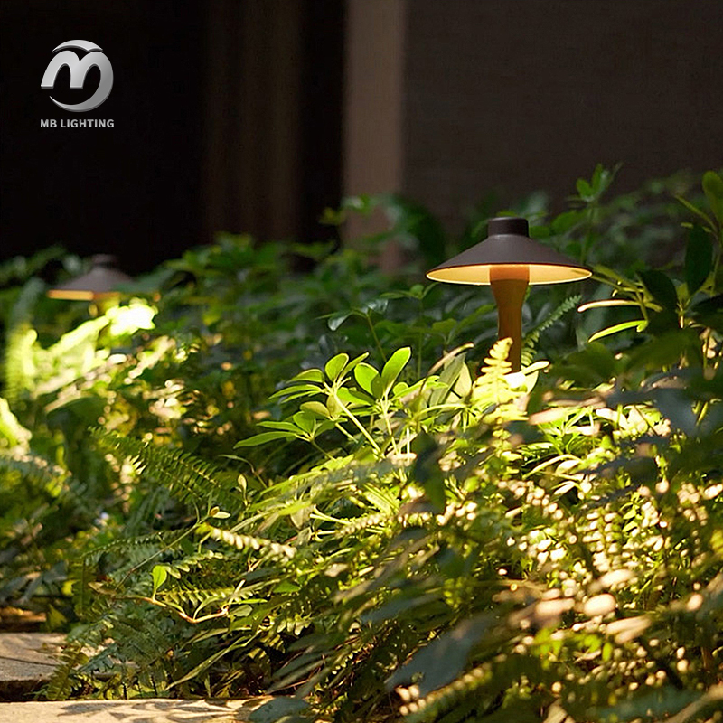 Exterior Lawn Lights Decorative Yard Villa Pathway Lamp Waterproof Ac/Dc Led Garden Light