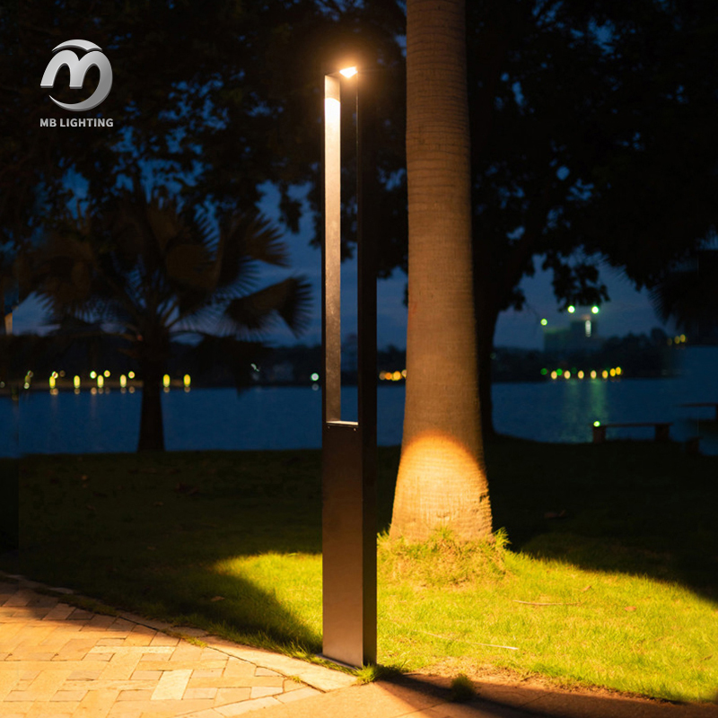 LED Waterproof Outdoor Column Lamp Aluminum High Pole Lights Garden Villa Courtyard Landscape Lighting