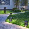 Modern Outside Garden Porch Lights Waterproof LED Landscape Light Bollard Lamp Lawn Lighting Decoration