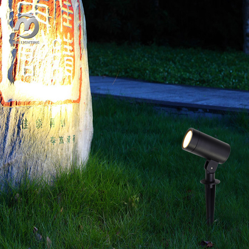 Outdoor Waterproof Aluminum Led Spike Tree Flood Light Adjustable Spotlight Garden Landscape Lighting