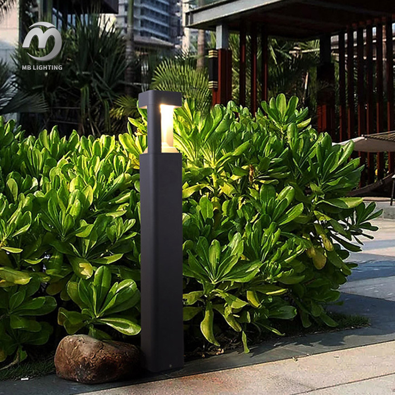 Modern Landscape Garden Solar LED Lawn Light Wholesale Suppliers Outdoor Waterproof Bollard Lights
