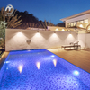 Waterproof RGB Led Underwater Lights Wall Mounted Swimming Pool Lighting Underwater Landscape Lake Lamp