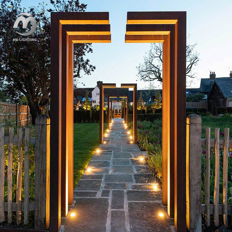 Stainless Steel Outdoor Led Uplight Waterproof Garden Underground Lights Yard Path Floor Buried Lights