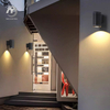Modern Hotel Corridor Wall Sconce Lighting Waterproof Aluminum LED Wall Lamp Garden Bracket Lights