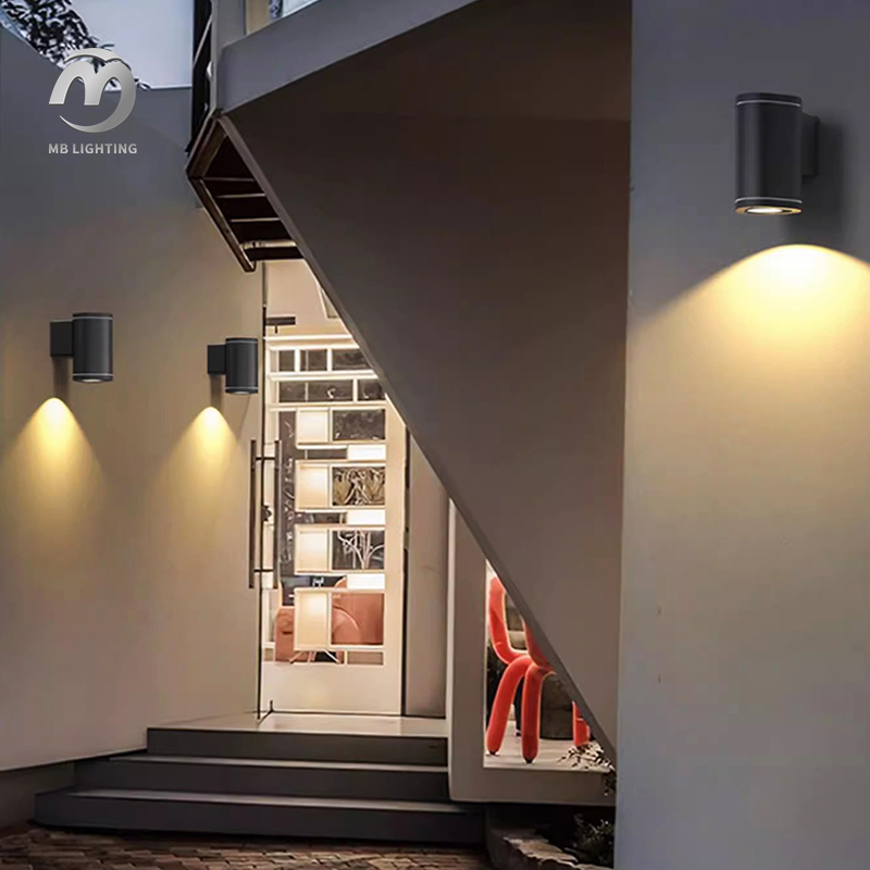 Modern Hotel Corridor Wall Sconce Lighting Waterproof Aluminum LED Wall Lamp Garden Bracket Lights