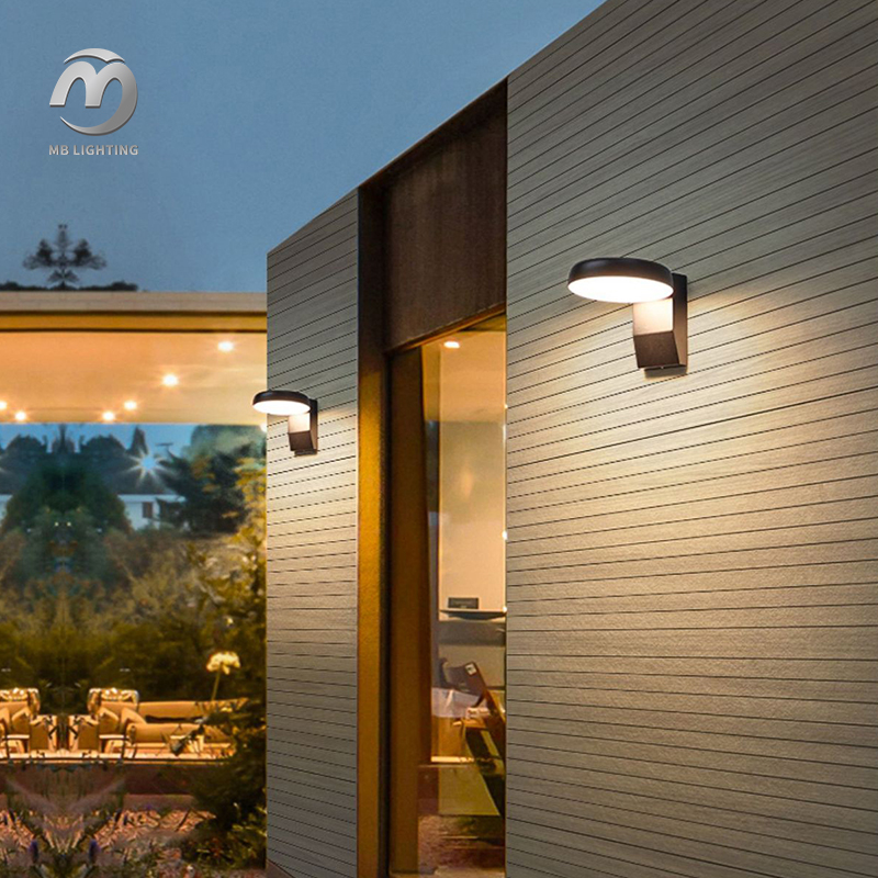 Waterproof Door Lights Outdoor 12W LED Wall Lamp Aluminum Corridor Light