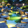 Underwater RGB Fountain Lights Stainless Steel Waterproof Led Underwater Lights Fountain Pond Landscape Spotlight