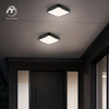 Aluminium Outdoor Corridors Lamp Waterproof Led Ceiling Lights Square Balcony Wall Lamp