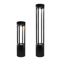 Outdoor Waterproof Lawn Lights Courtyard Pathway Decoration Lighting 15W LED Garden Bollard Light