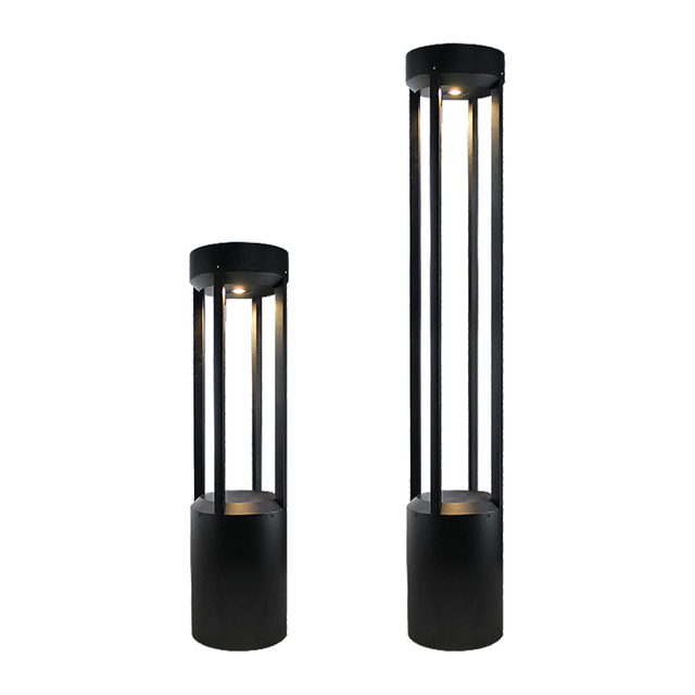 Outdoor Waterproof Lawn Lights Courtyard Pathway Decoration Lighting 15W LED Garden Bollard Light