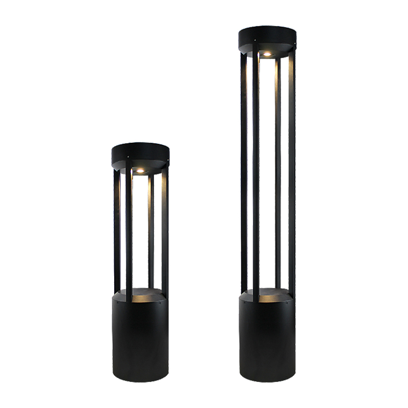 Outdoor Waterproof Lawn Lights Courtyard Pathway Decoration Lighting 15W LED Garden Bollard Light
