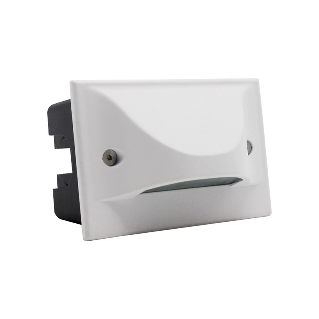 LED Stair Step Light Outdoor Waterproof Aluminum Floor Lamp Modern Embedded Corner Lamps