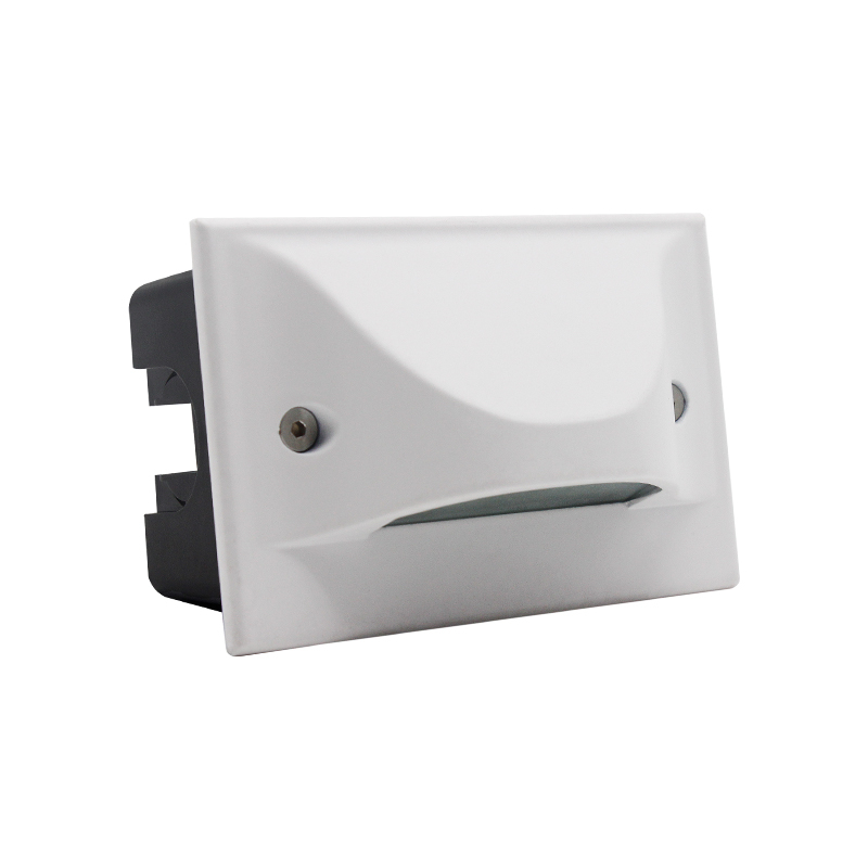 LED Stair Step Light Outdoor Waterproof Aluminum Floor Lamp Modern Embedded Corner Lamps
