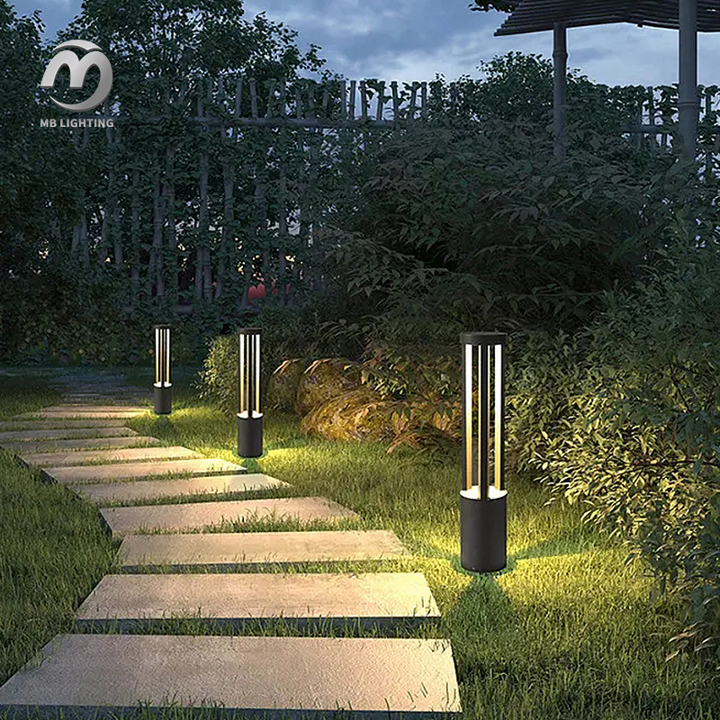 Outside Modern 10W Lawn Light Waterproof Aluminum LED Garden Lights Pathway Landscape Lighting