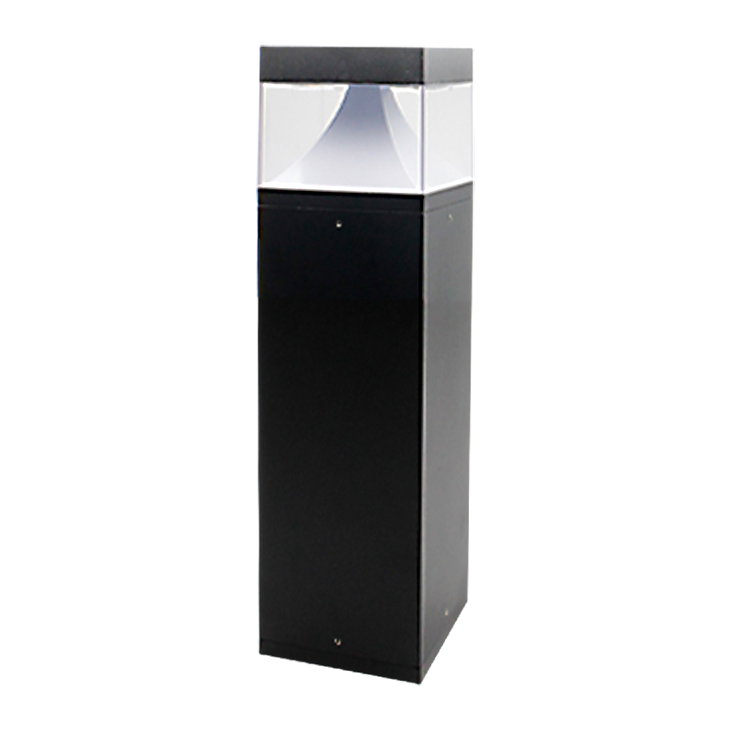 Outdoor Waterproof Garden Light 12W LED Square Bollard Light Decorative Landscape Lighting