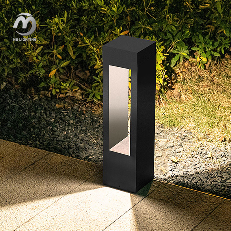 LED Lawn Lamps Outdoor Waterproof Landscape Lamp Modern Aluminum Square Garden Lights