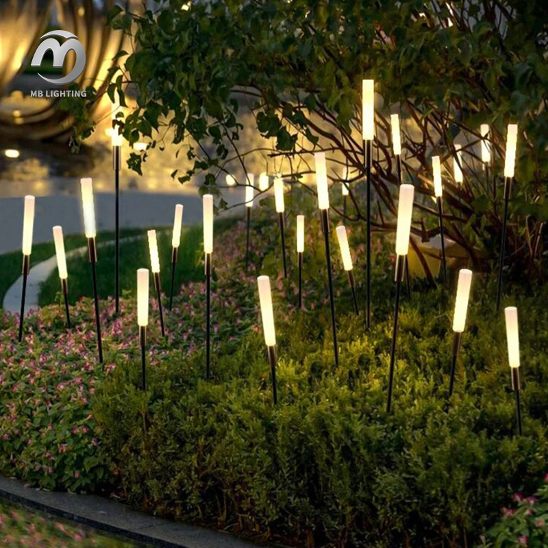 Outdoor Pathway Light Waterproof 1/3/6 Heads LED Garden Light Landscape Decorative Lawn Lamp