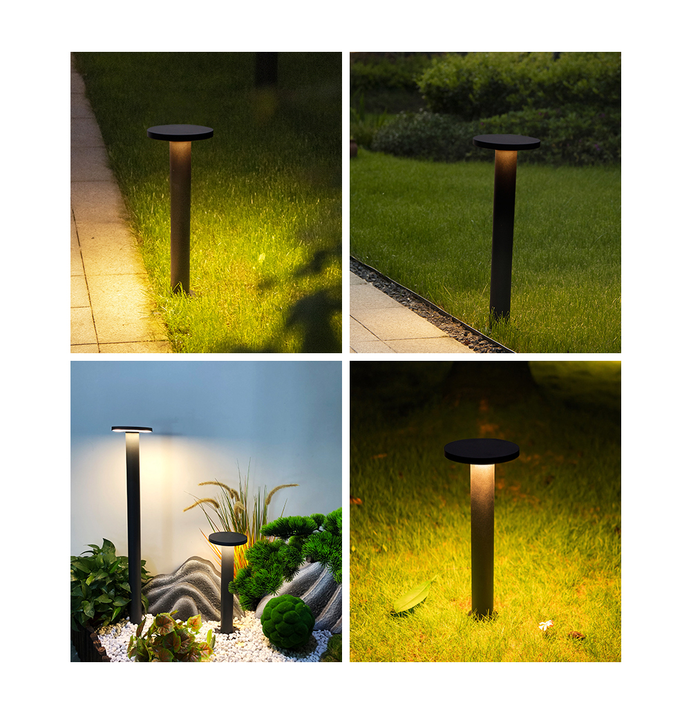 garden post light