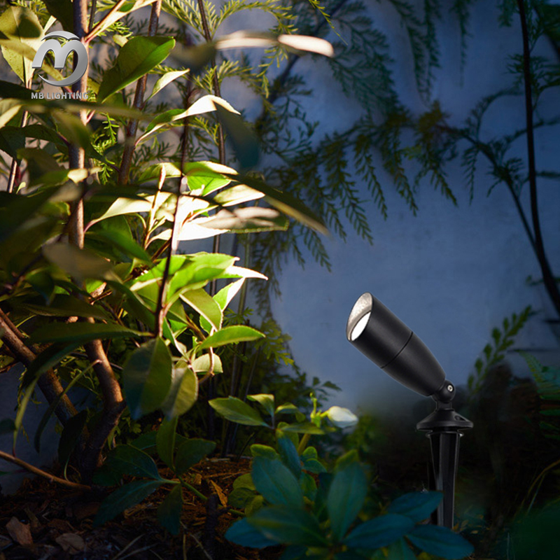 Hot Sale Adjustable Outdoor Landscape Lighting Garden Led Spike Light Waterproof Tree Spotlight