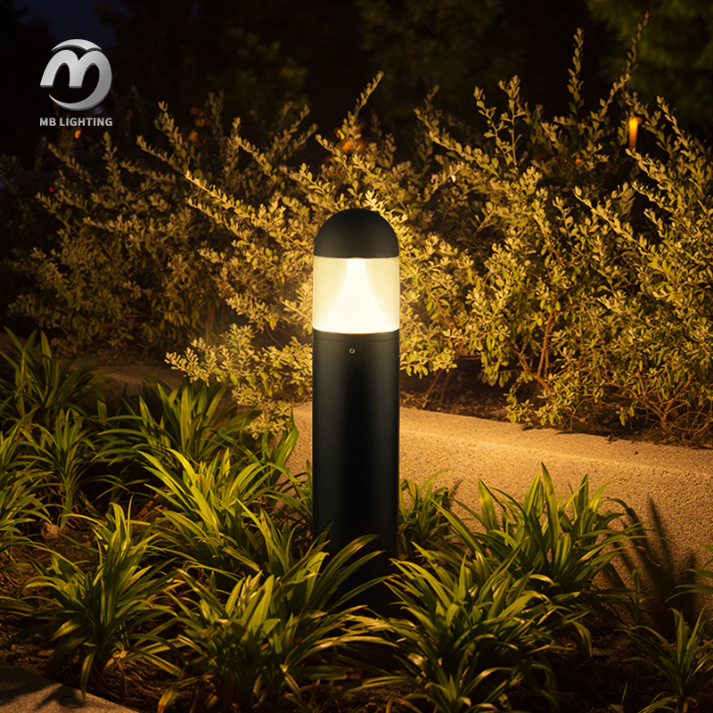 Waterproof Bollard Light Pathway Garden Lawn Lamps Outdoor Led Landscape Lights Decorative Illumination
