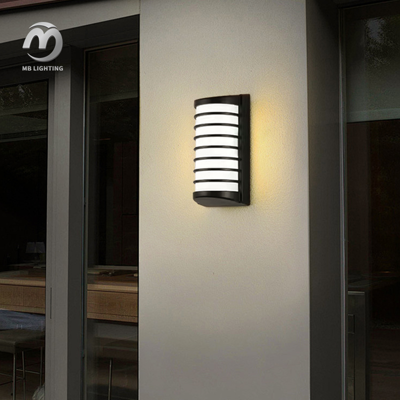 Aluminum Garden Waterproof LED Wall Light Outdoor Wall Mounted Lighting Decoration Bulkhead Light