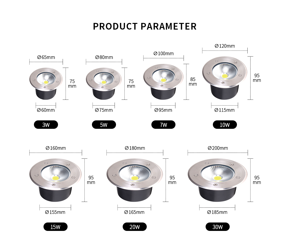 Ground Spot Lamp