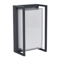 Outdoor LED Wall Mounted Light Aluminum Porch Corridor Wall Lamp Waterproof Exterior Sconce Light