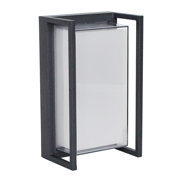 Outdoor LED Wall Mounted Light Aluminum Porch Corridor Wall Lamp Waterproof Exterior Sconce Light