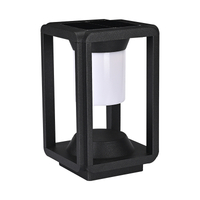 Outdoor Landscape LED Column Lighting Door Courtyard Solar Pillar Light Waterproof Solar Garden Lights