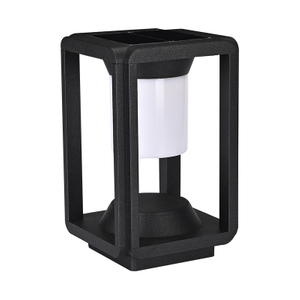 Outdoor Landscape LED Column Lighting Door Courtyard Solar Pillar Light Waterproof Solar Garden Lights