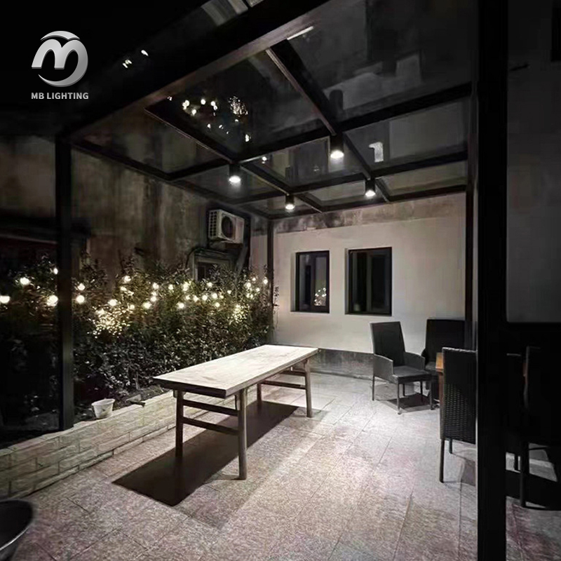 Modern Outdoor Ceiling Light Waterproof Surfaced Mounted LED Down Light Aluminium Hallway Spot Light