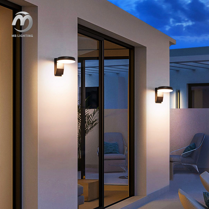 Waterproof Door Lights Outdoor 12W LED Wall Lamp Aluminum Corridor Light