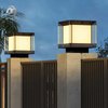 Modern Fence Deck Column Lamps Front Door Pillar Lamps Waterproof Landscape Outdoor Post Lights