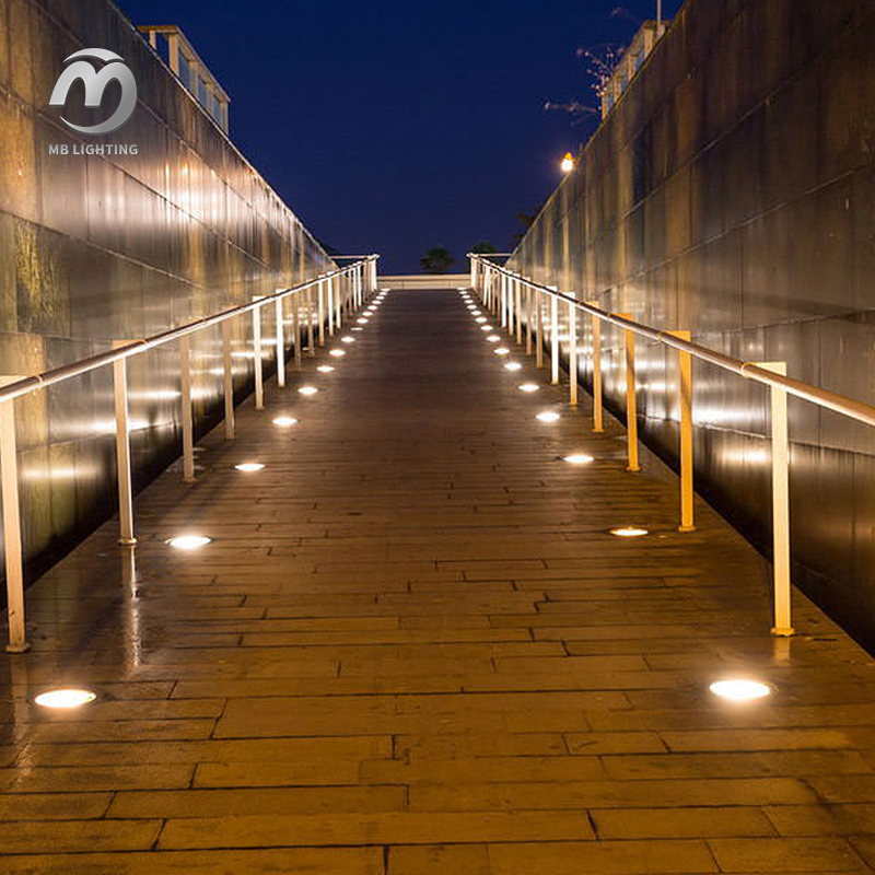 Outdoor Buried Lighting Stainless Steel Waterproof Led Underground Lamp Garden Walkway Embedded Deck Lights