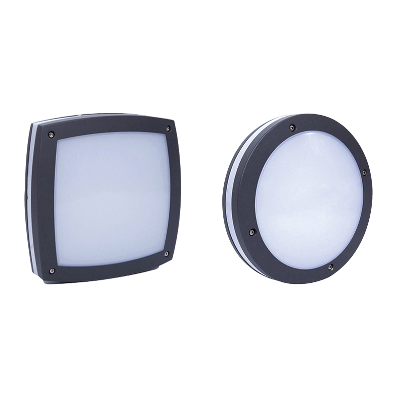 Balcony Circular Round Bulkhead Lamp Aluminum Led Wall Lights Outdoor Ceiling Light